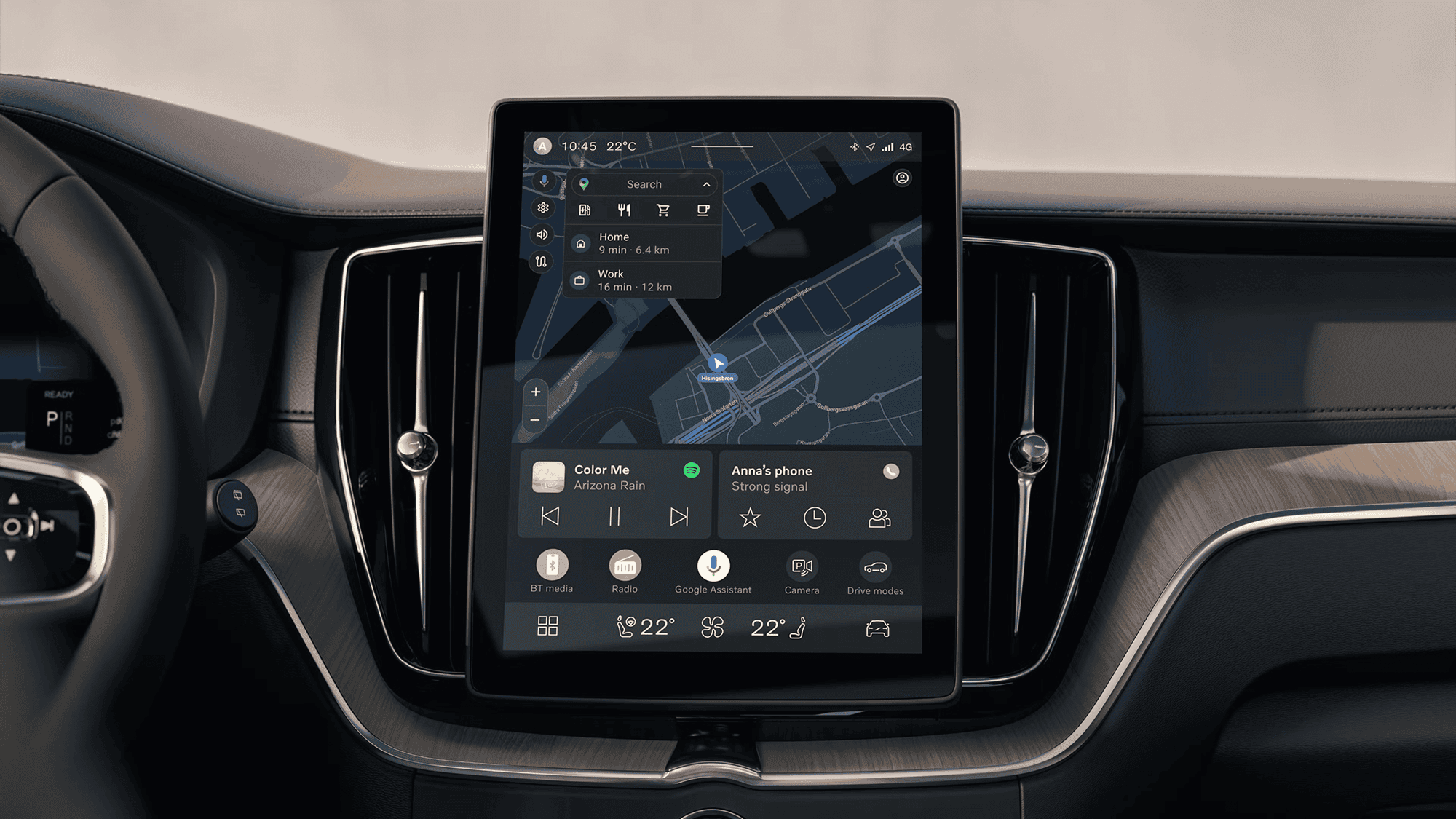 Màn hình trung tâm 11,2 inch