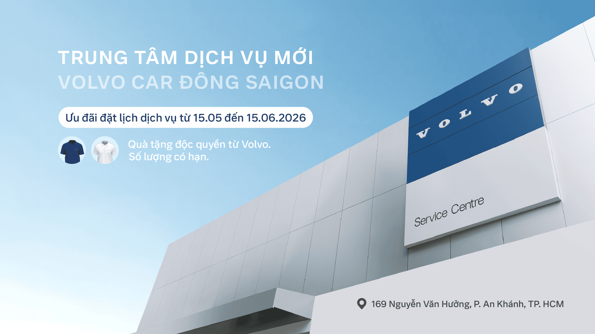 Trung tâm Dịch vụ Volvo Car Đông Saigon: Điểm hẹn mới của những hành trình an toàn.